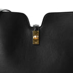 Smooth Calfskin Medium Camille 16 Soft Bag Black