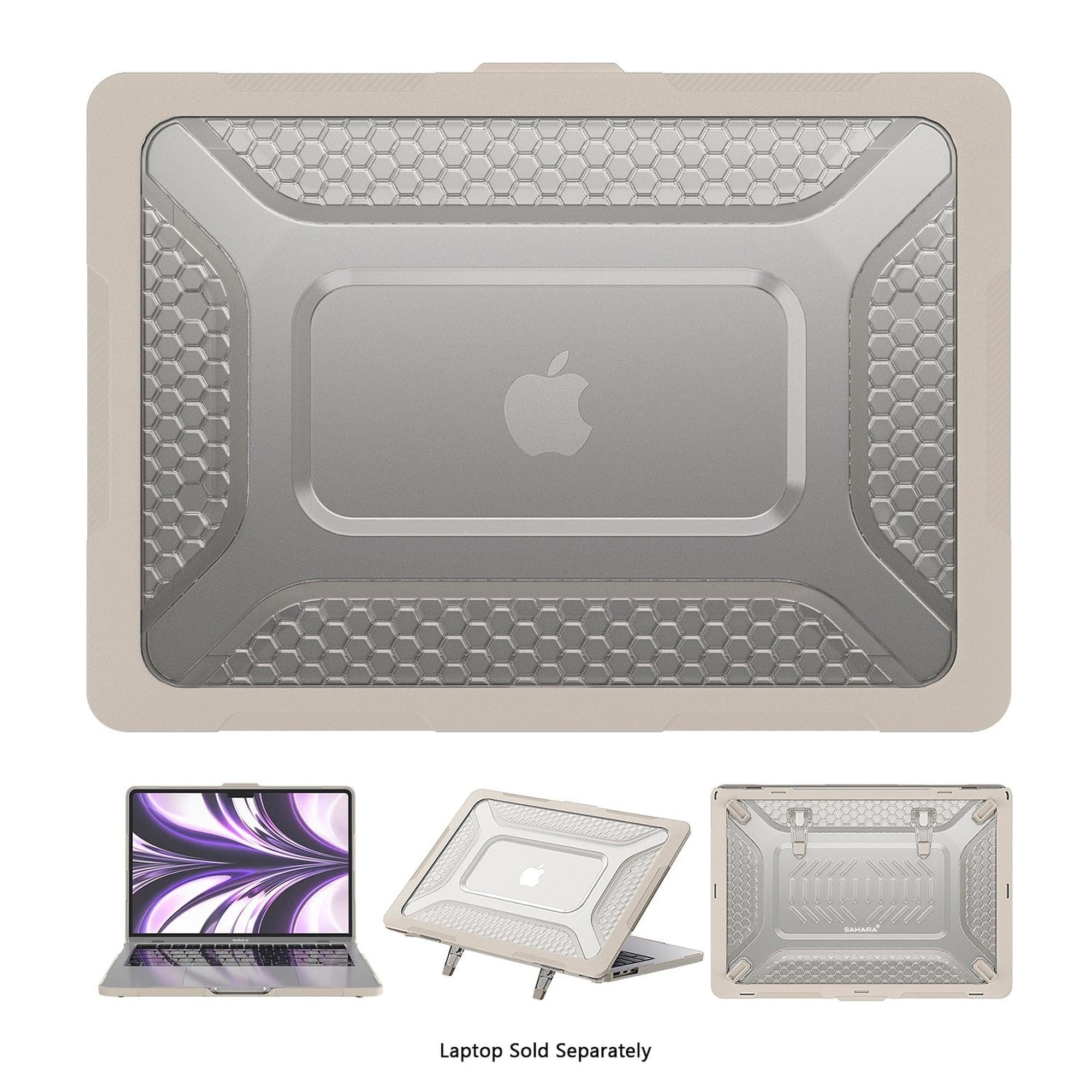 SAHARA -  Raider Ultra-Duty Series Case with Stand for MacBook Air 13.6" (2024)