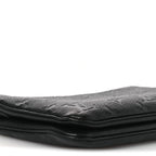 Empreinte Double Zip Pochette Black