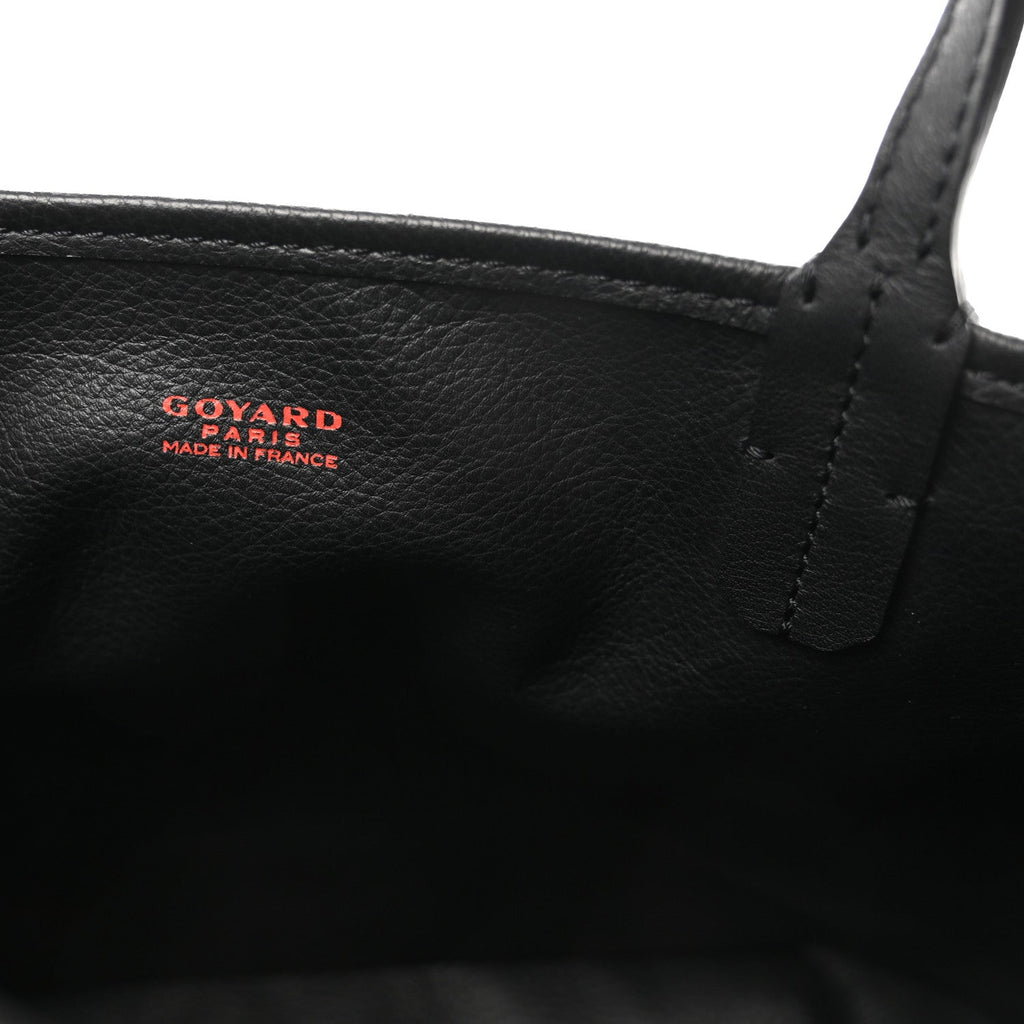 Goyardine Reversible Mini Anjou Black
