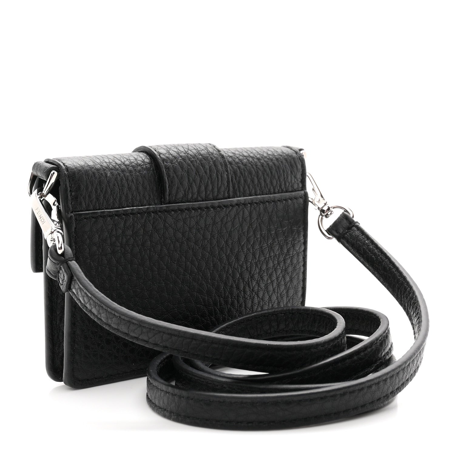 Cuoio Romano Micro Flat Baguette Black
