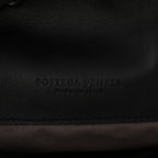Calfskin Intrecciato Sassolungo Backpack Black Multicolor