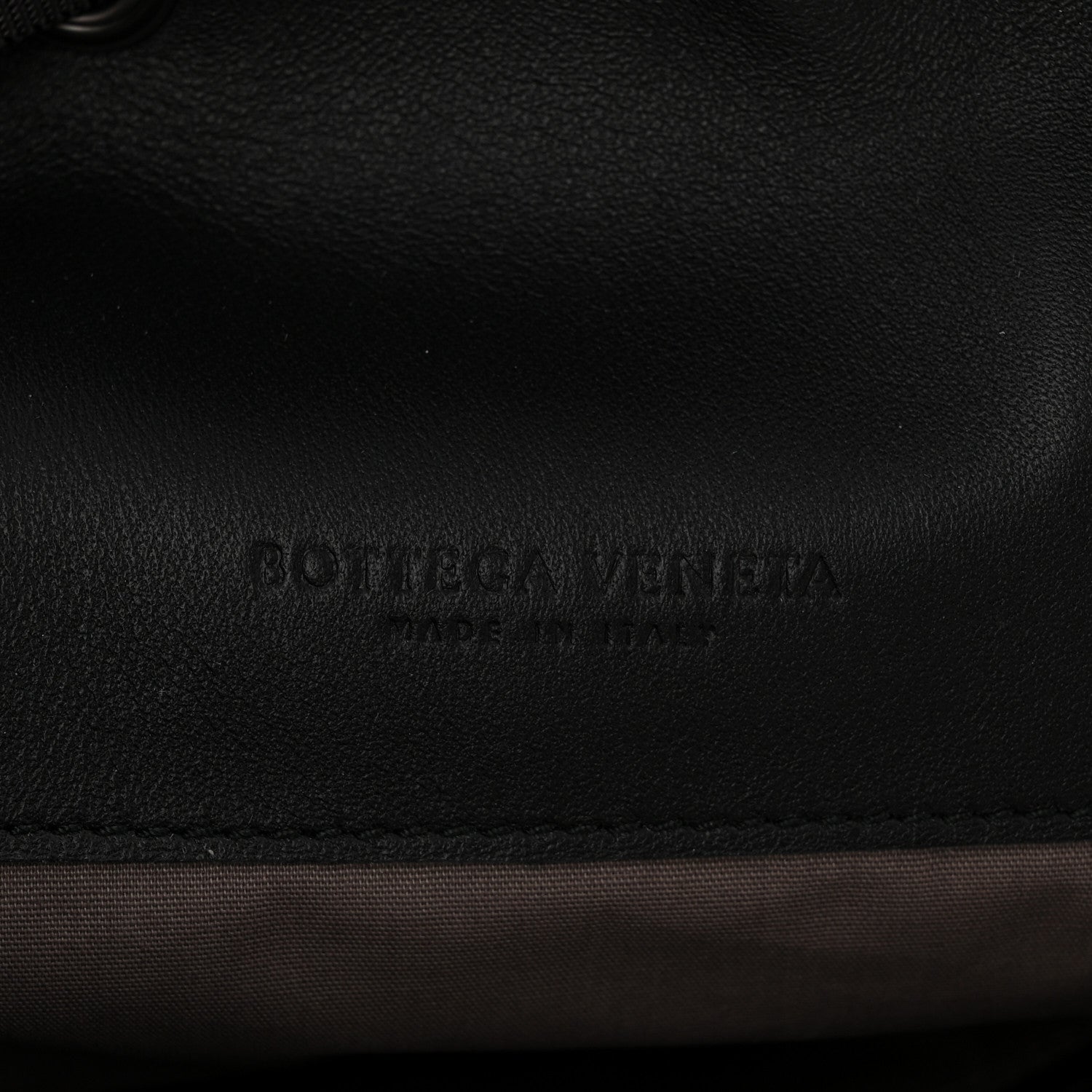 Calfskin Intrecciato Sassolungo Backpack Black Multicolor