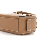 Taurillon Soft Nano Cool Box Satchel Vegetal Ivory