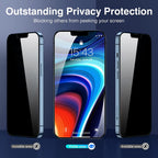 SAHARA - ZeroDamage Privacy Screen Protector (2-Pack) - iPhone 13 and iPhone 14