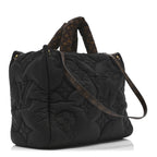 Econyl Monogram Pillow Giant Onthego MM Black