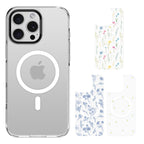 SAHARA - Inspire Series Case with Swappable Floral & Marble Designs - Apple iPhone 16 Pro