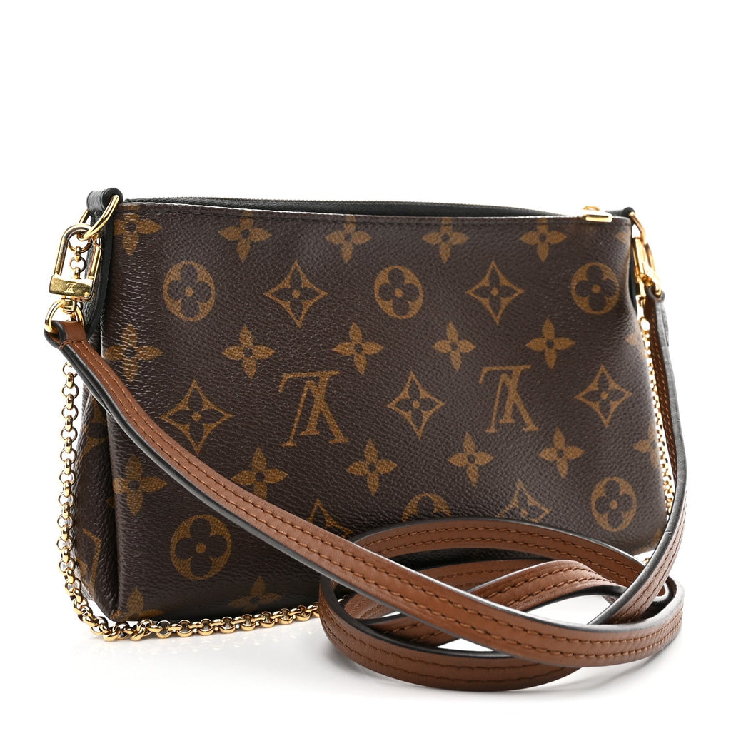 Monogram Pallas Clutch Black