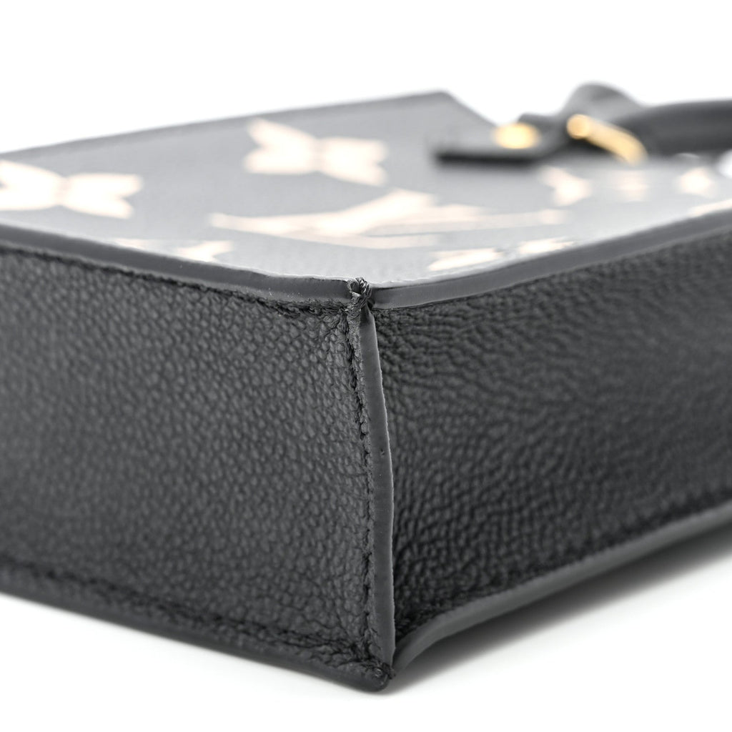 Empreinte Monogram Giant Petit Sac Plat Black Beige