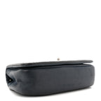 Calfskin Diamond Embossed New Chic Flap Blue