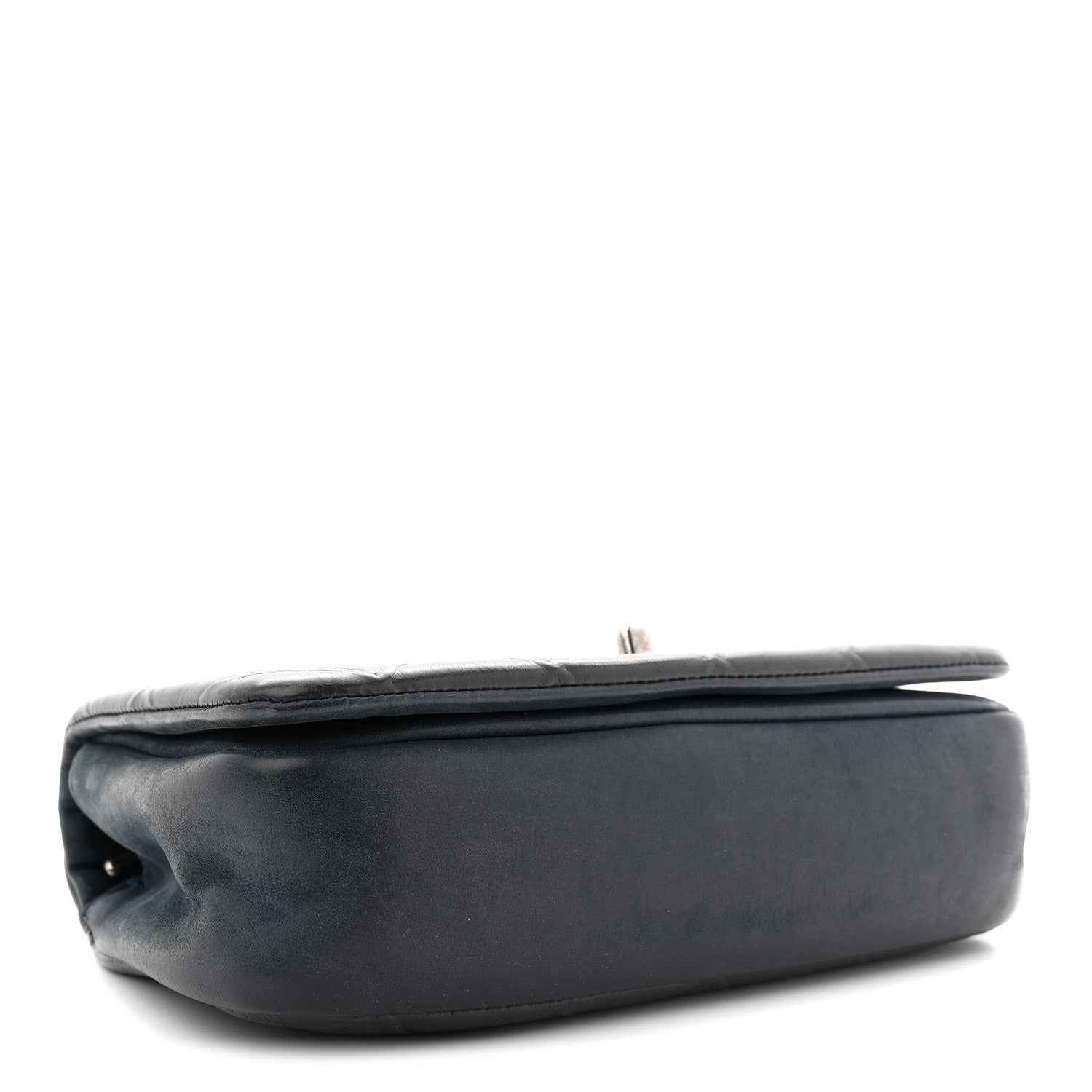 Calfskin Diamond Embossed New Chic Flap Blue