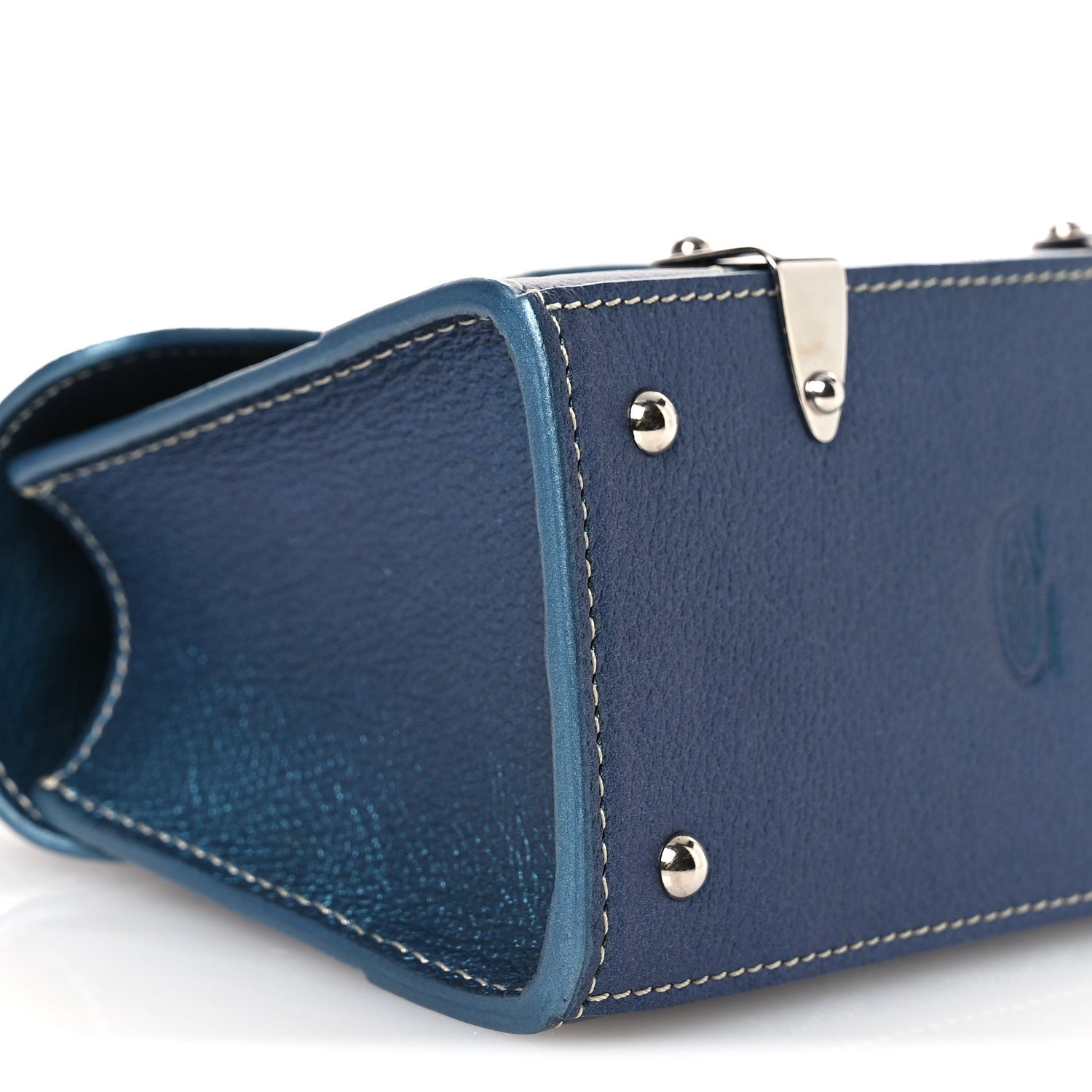 Iridescent Goyardine Structure Nano Saigon Pearly Blue