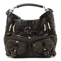 Nylon Quilted Bromley Hobo Brown