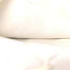Calfskin Intrecciato Mini Hop White