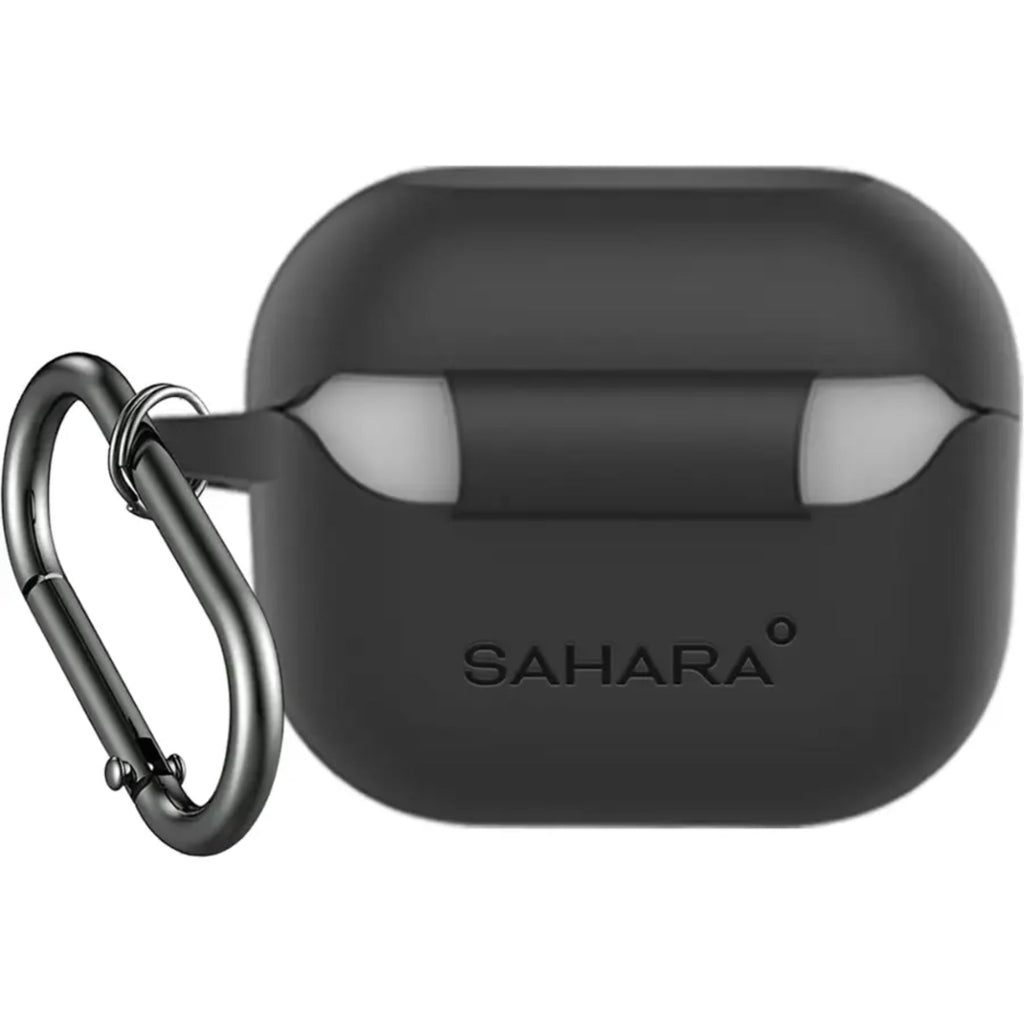 SAHARA - Venture Series Silicone Case for Samsung Galaxy Buds3 and Buds3 Pro Headphones - Scorpion Black