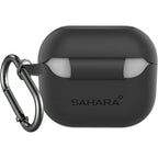 SAHARA - Venture Series Silicone Case for Samsung Galaxy Buds3 and Buds3 Pro Headphones - Scorpion Black