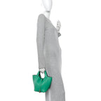 Taurillon Clemence Swift Eclat Picotin Lock 18 PM Menthe Vert Bosphore