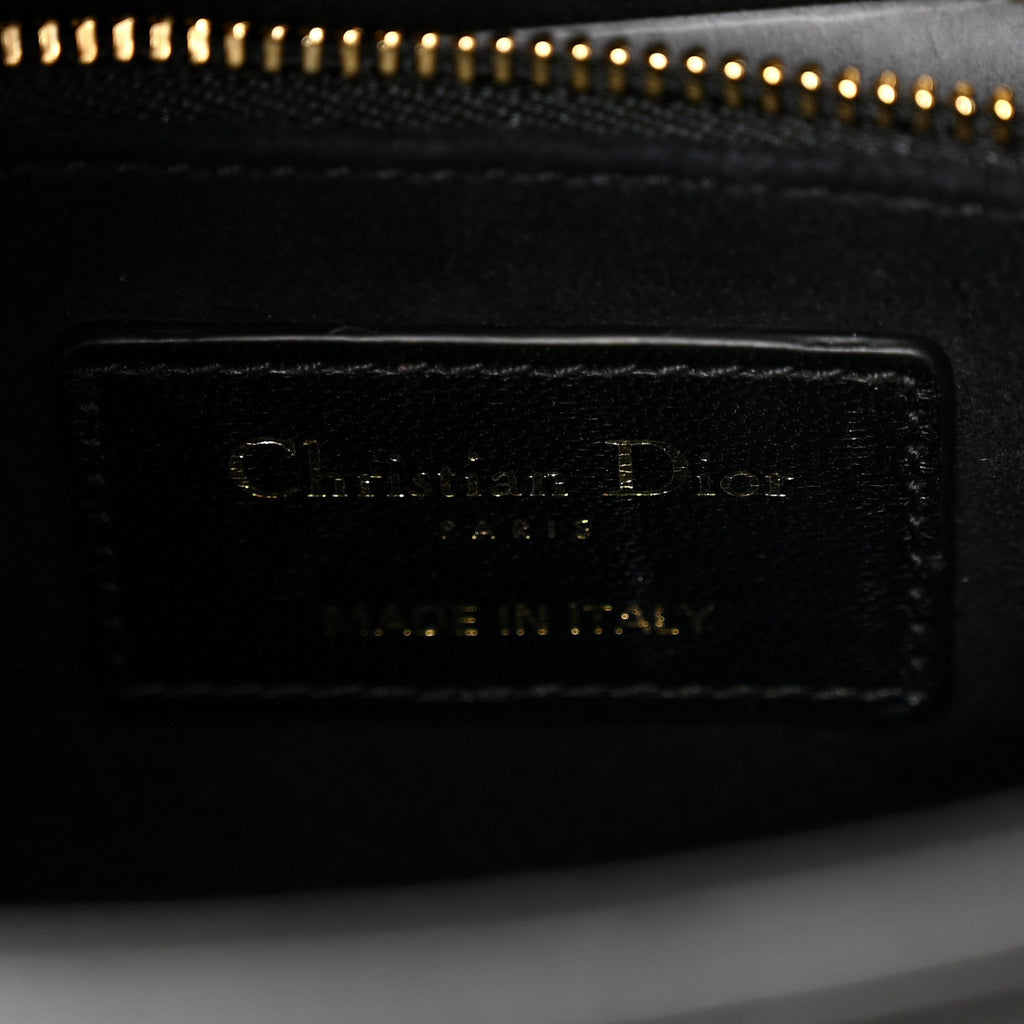 Lambskin Cannage Small My ABCDior Lady Dior Black