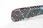 David David Sunglasses Round Red and Dark Blue