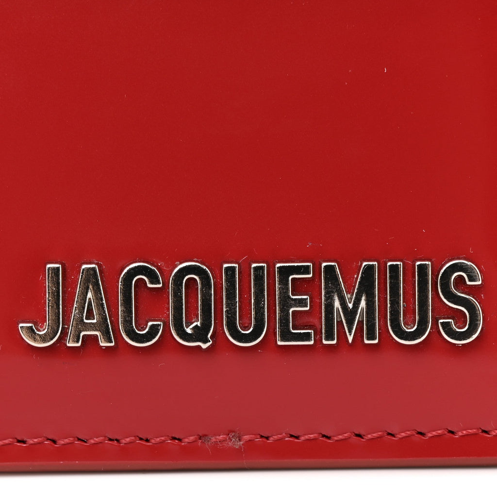 Glazed Calfskin Le Grand Bambino Red