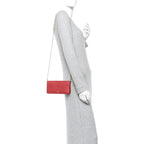 Saffiano Metal Oro Mini Bag Fuoco