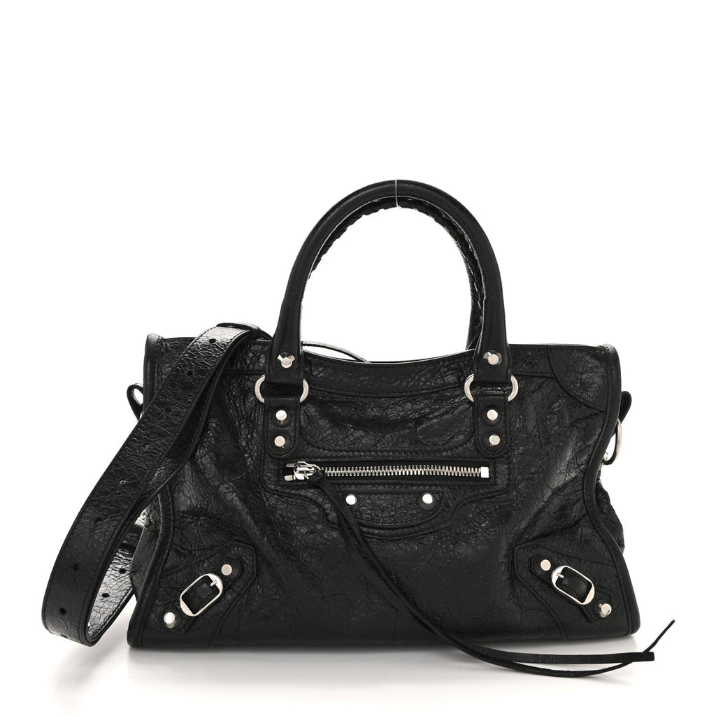 Agneau Arena Silver Hardware Small Le City Black