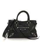 Agneau Arena Silver Hardware Small Le City Black