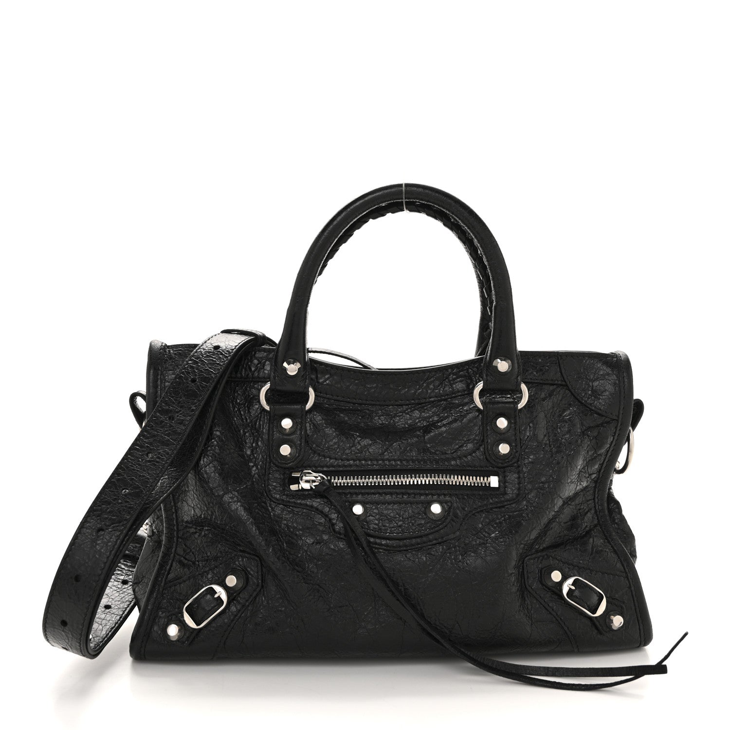 Agneau Arena Silver Hardware Small Le City Black