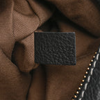 Calfskin Medium Marcie Satchel Black