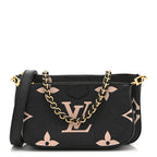Empreinte Monogram Giant Multi Pochette Accessories Black Beige
