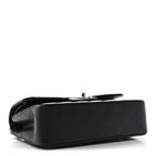 Caviar Quilted Small Double Flap Black