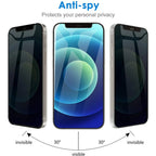 Entronix Anti-Spy Privacy Screen Protector Compatible with Galaxy S20 Plus - 3-Piece Combo