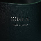 Suede Studded Small Elena English Green