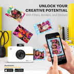 Kodak Step Touch 13MP Digital Camera & Instant Printer 2x3" with 3.5 LCD Touchscreen Display