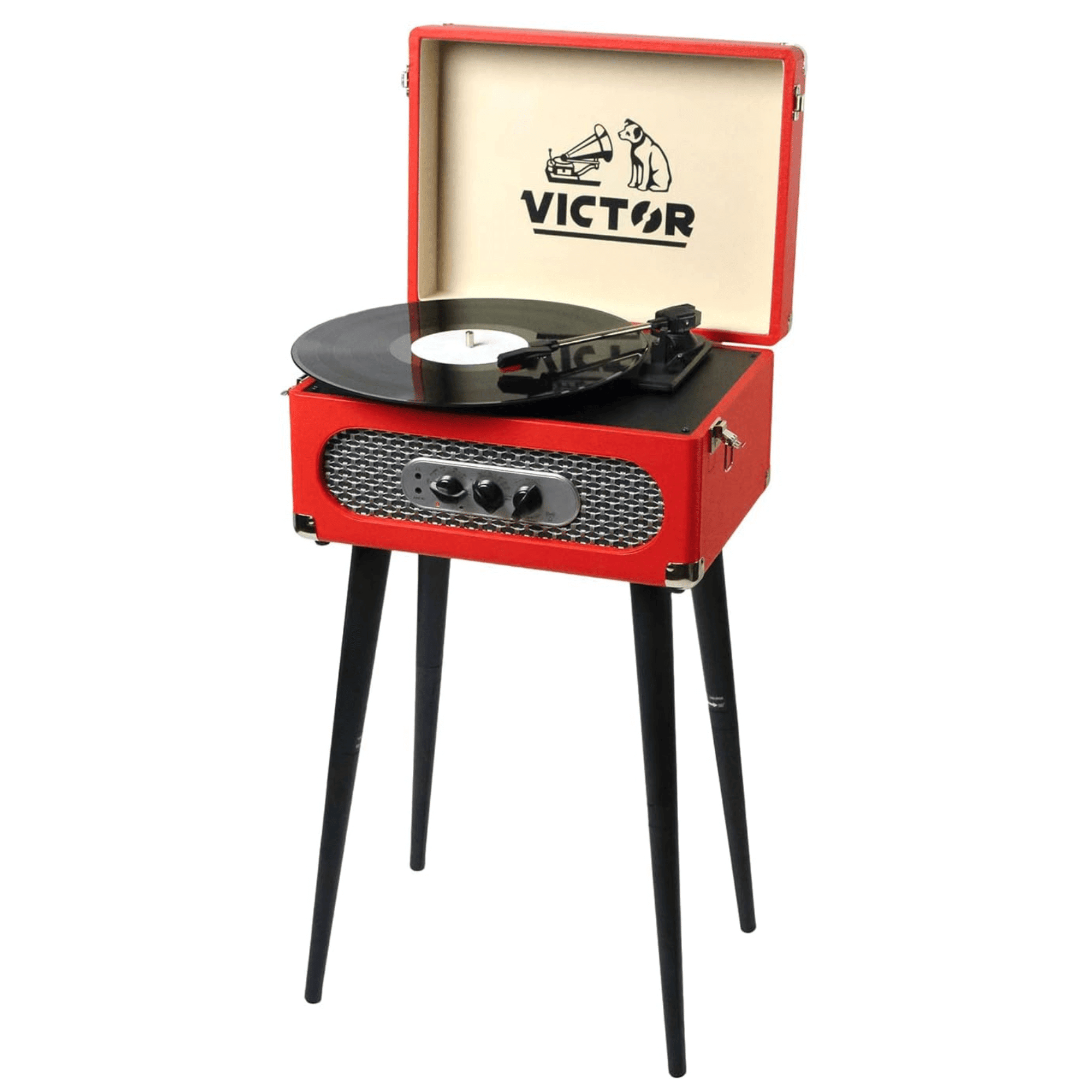 5-in-1 Music Center with Chair-Height Legs