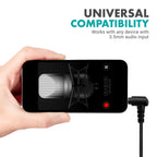 Movo MC1 3.5mm Audio Cable - Dual Male TRS Connectors