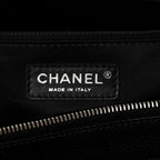 Caviar Quilted XL Grand Shopping Tote GST Black