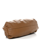 Smooth Butter Calf The Pouch Oversized Clutch Cammello