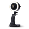 Movo WebMic HD Pro - All-in-One Streaming Webcam, Microphone and LED Ring Light