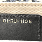Oblique Saddle Bag Blue