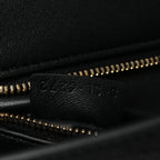 Sequin Asymetric Clutch  Black White