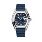 Roadster Large Model | 39mm, Stainless Steel, Blue Dial