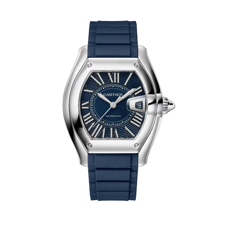 Roadster Large Model | 39mm, Stainless Steel, Blue Dial