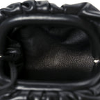 Butter Calfskin Coin Purse Black