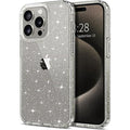 Entronix Case Compatible with iPhone 14 Pro Max - [Hard Back] Glitter Clear