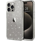 Entronix Case Compatible with iPhone 14 Pro Max - [Hard Back] Glitter Clear