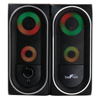 2.0 Computer Gaming Speakers with LED RGB Lights