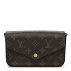 Monogram Felicie Strap & Go Felicie Pochette Kaki