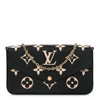 Empreinte Monogram Giant Felicie Pochette Black Beige
