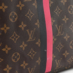 Monogram My LV Heritage Neverfull MM Fuchsia Black